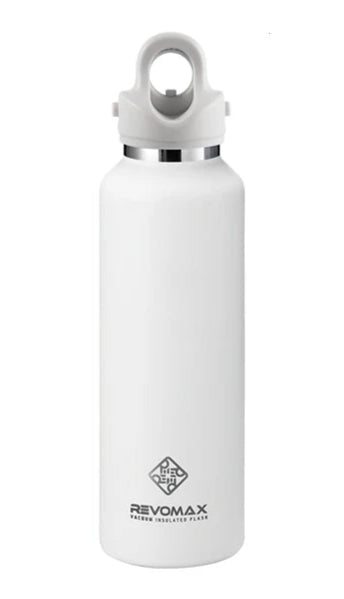 Garrafa Térmica REVOMAX – 592ml, Aço Inoxidável e Abertura Rápida Garrafa Térmica REVOMAX – 592ml, Aço Inoxidável e Abertura Rápida